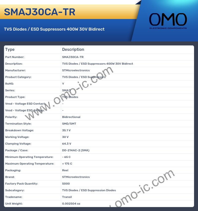 SMAJ30CA-TR