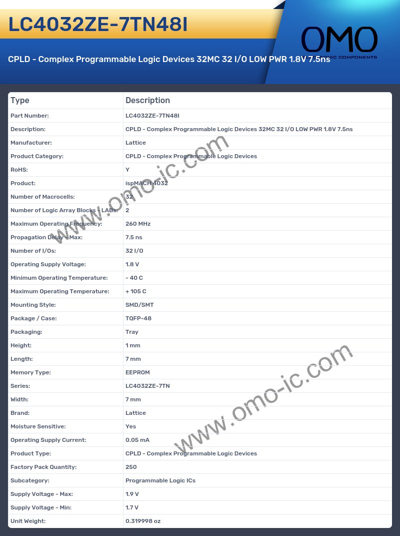 LC4032ZE-7TN48I