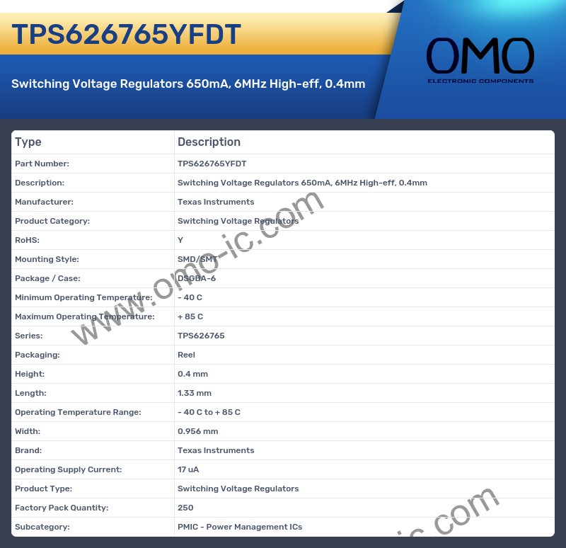 TPS626765YFDT