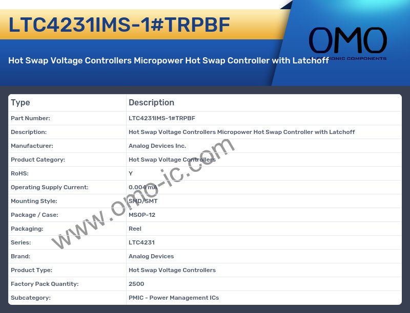 LTC4231IMS-1#TRPBF