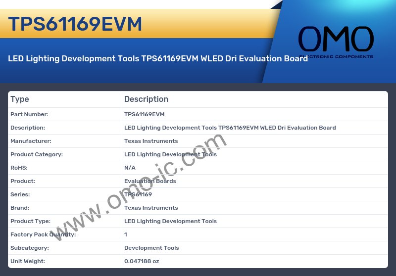 TPS61169EVM