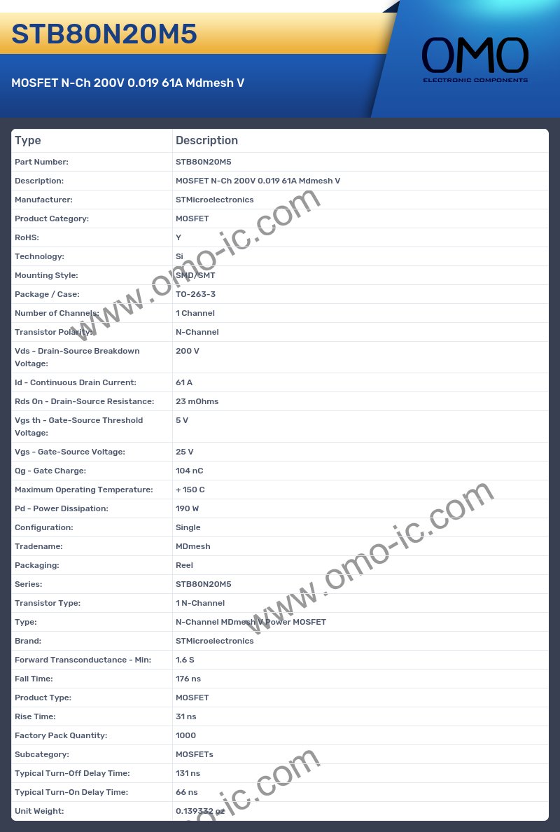 STB80N20M5