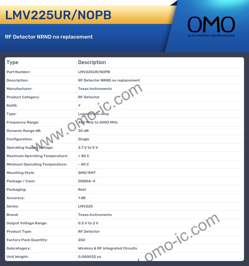 LMV225UR/NOPB