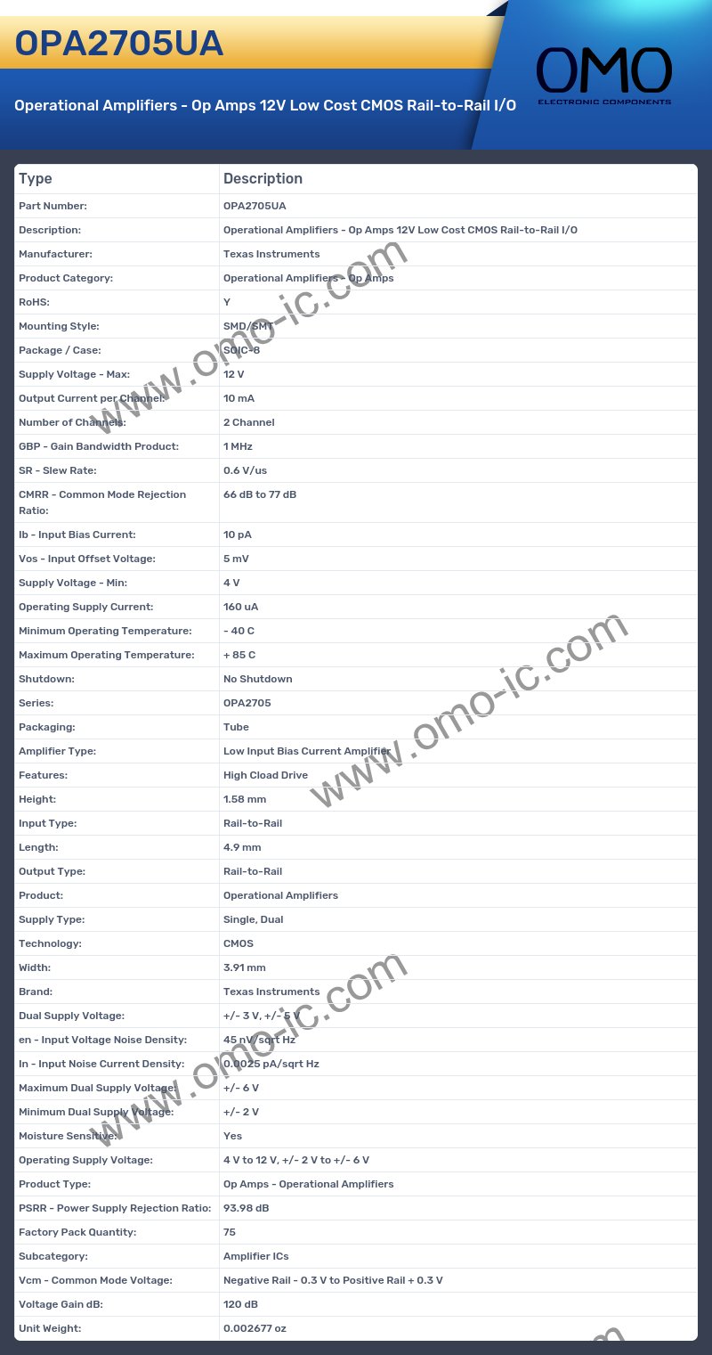 OPA2705UA
