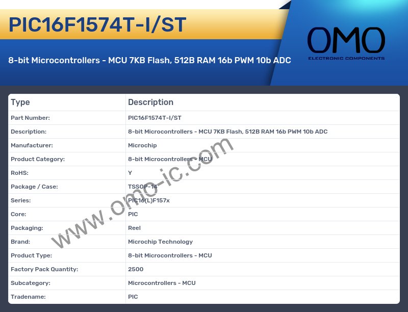 PIC16F1574T-I/ST