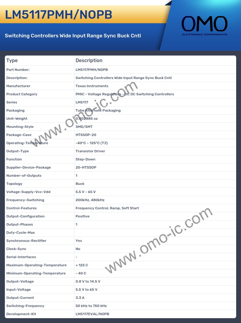 LM5117PMH/NOPB