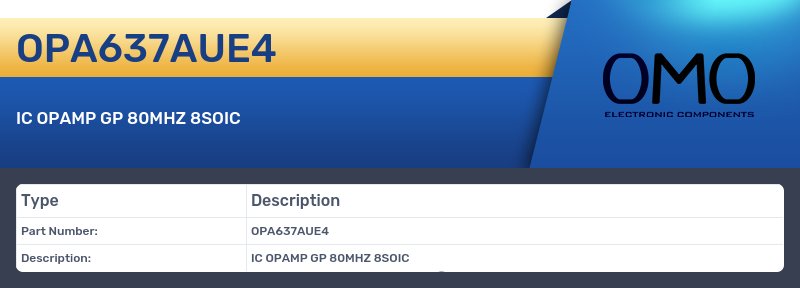 OPA637AUE4