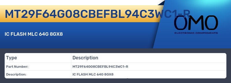 MT29F64G08CBEFBL94C3WC1-R