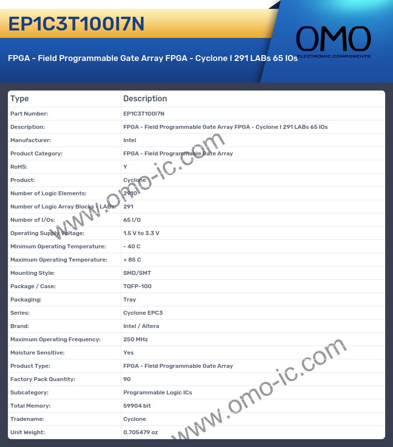 EP1C3T100I7N