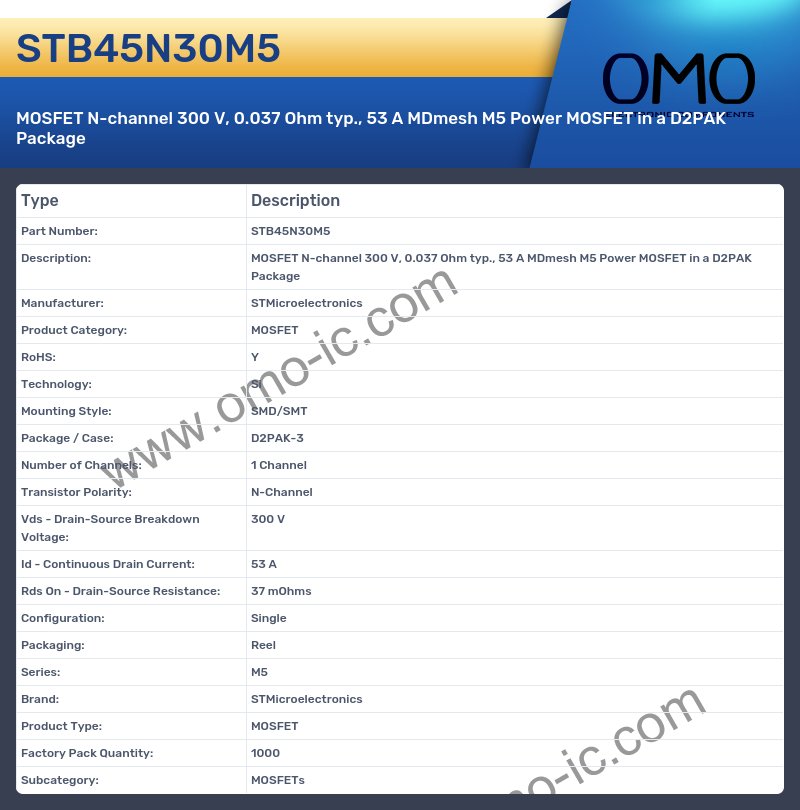 STB45N30M5