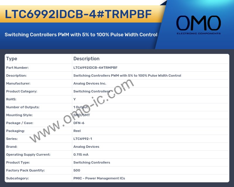 LTC6992IDCB-4#TRMPBF