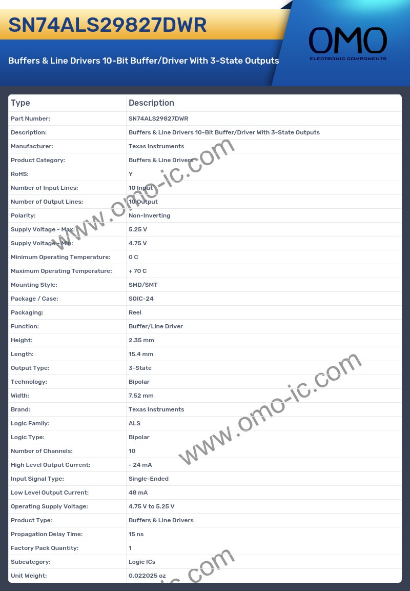 SN74ALS29827DWR