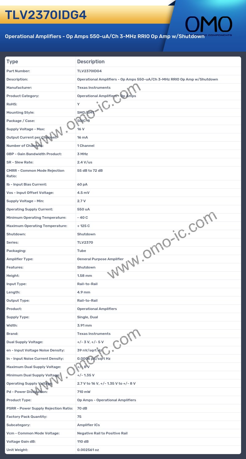 TLV2370IDG4