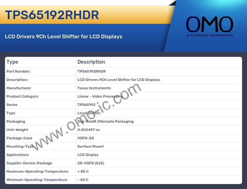 TPS65192RHDR