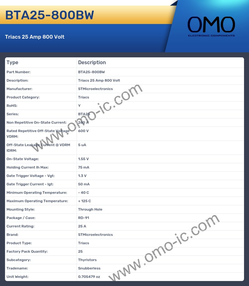 BTA25-800BW