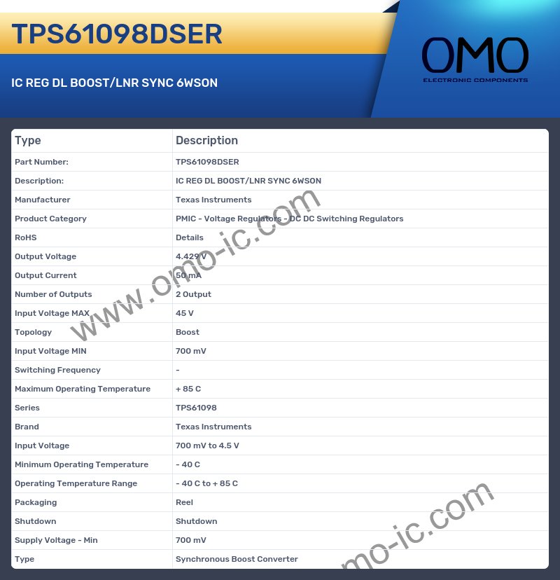 TPS61098DSER