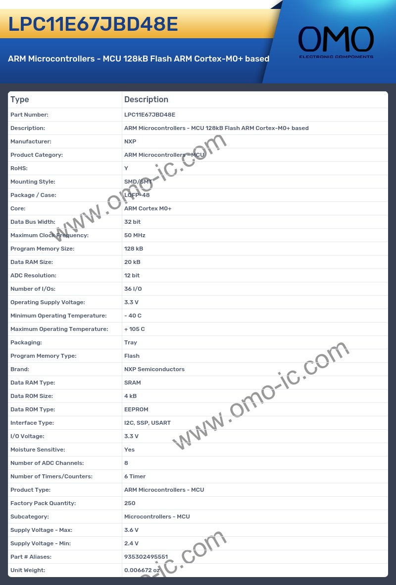 LPC11E67JBD48E