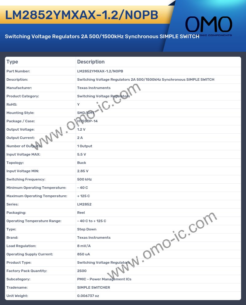 LM2852YMXAX-1.2/NOPB