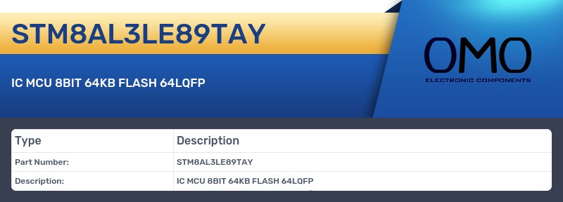 STM8AL3LE89TAY