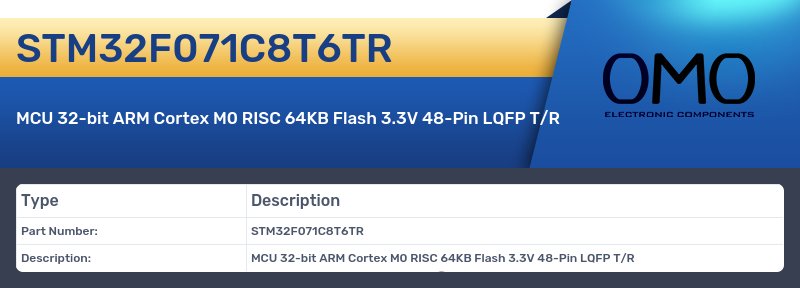 STM32F071C8T6TR