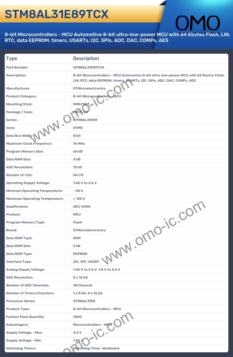 STM8AL31E89TCX