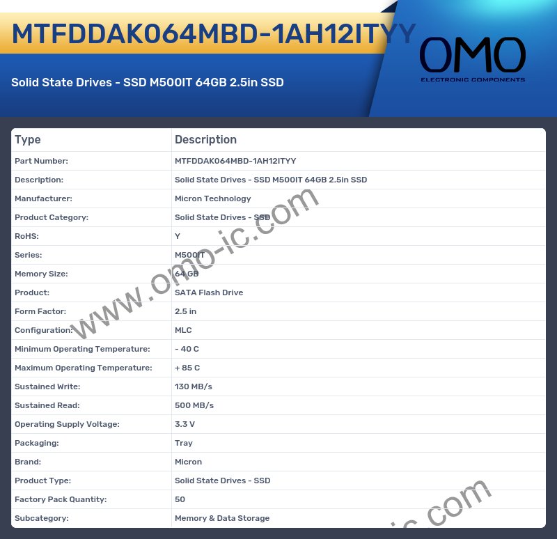 MTFDDAK064MBD-1AH12ITYY