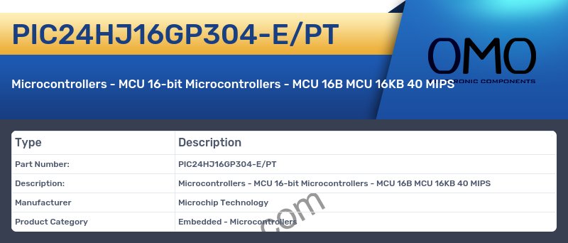 PIC24HJ16GP304-E/PT