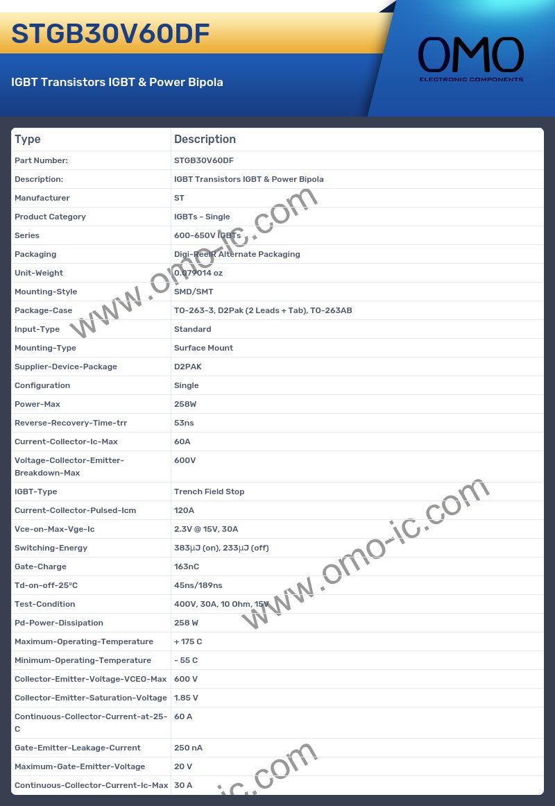 STGB30V60DF