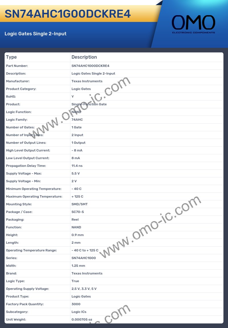 SN74AHC1G00DCKRE4
