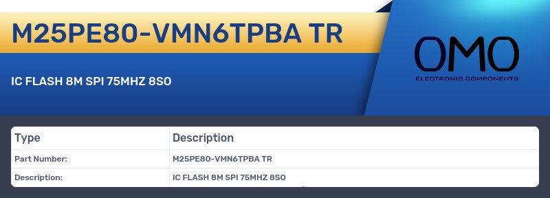 M25PE80-VMN6TPBA TR