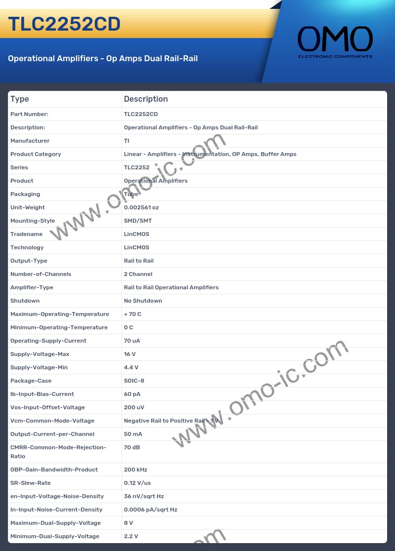 TLC2252CD