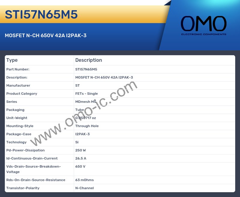 STI57N65M5