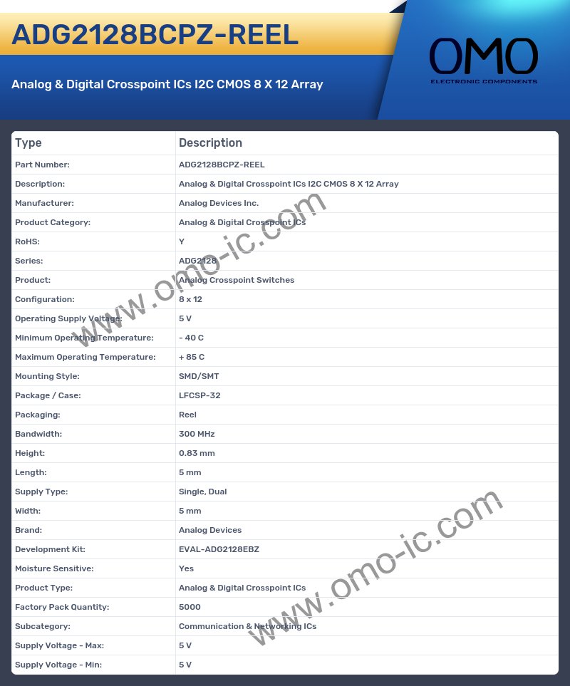 ADG2128BCPZ-REEL