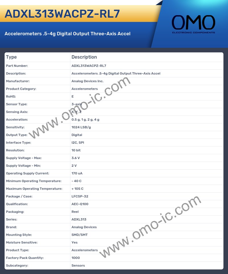 ADXL313WACPZ-RL7