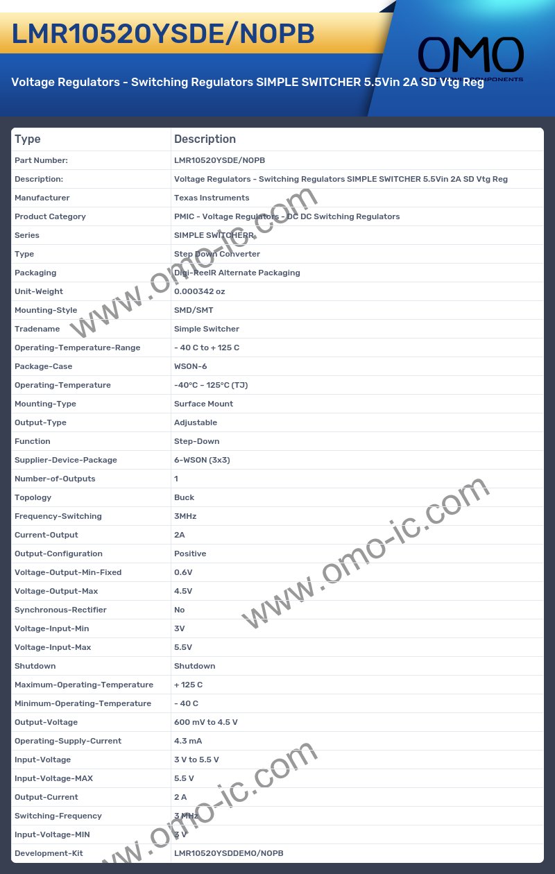 LMR10520YSDE/NOPB