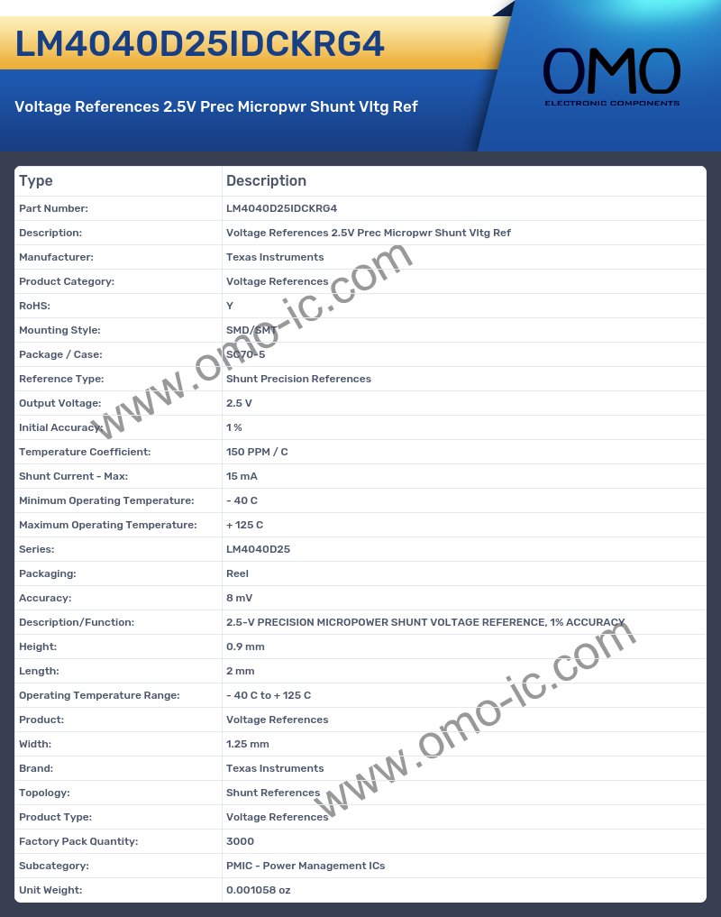 LM4040D25IDCKRG4