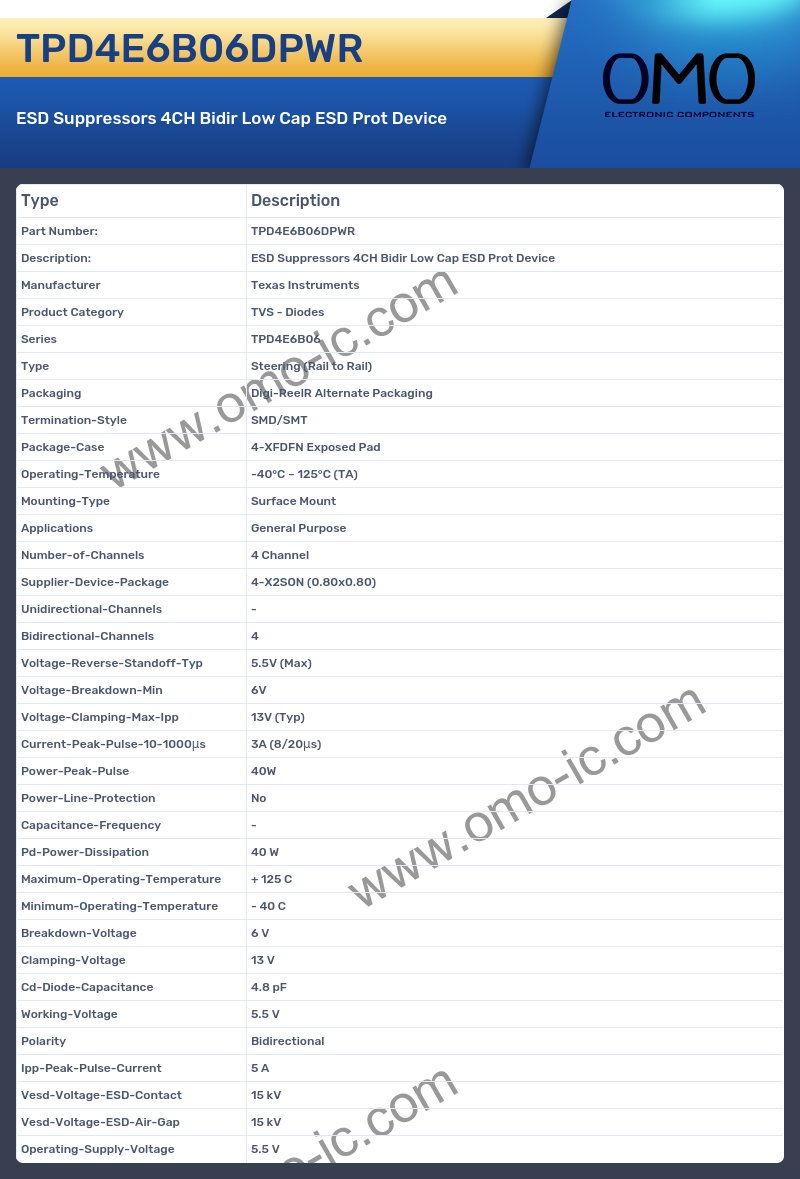 TPD4E6B06DPWR