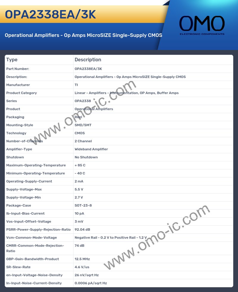 OPA2338EA/3K