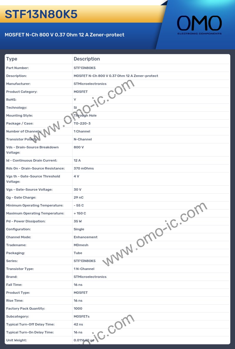 STF13N80K5