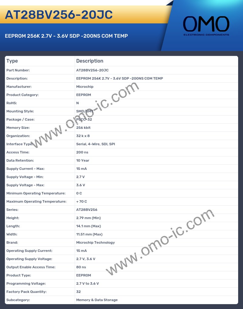AT28BV256-20JC
