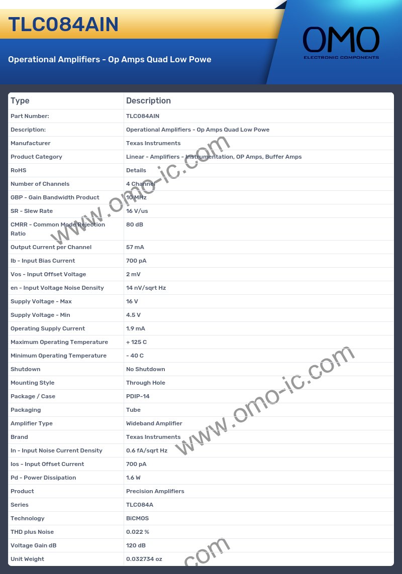 TLC084AIN