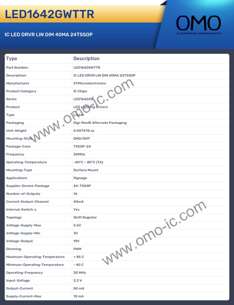 LED1642GWTTR