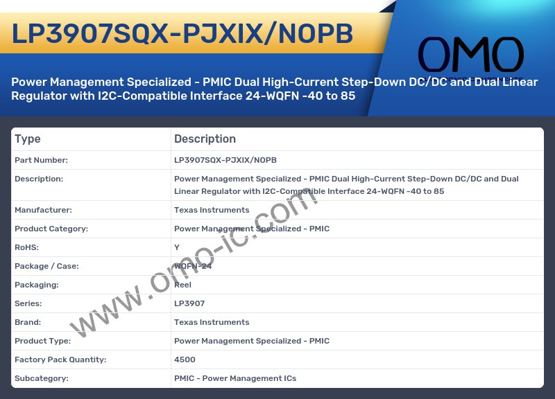 LP3907SQX-PJXIX/NOPB