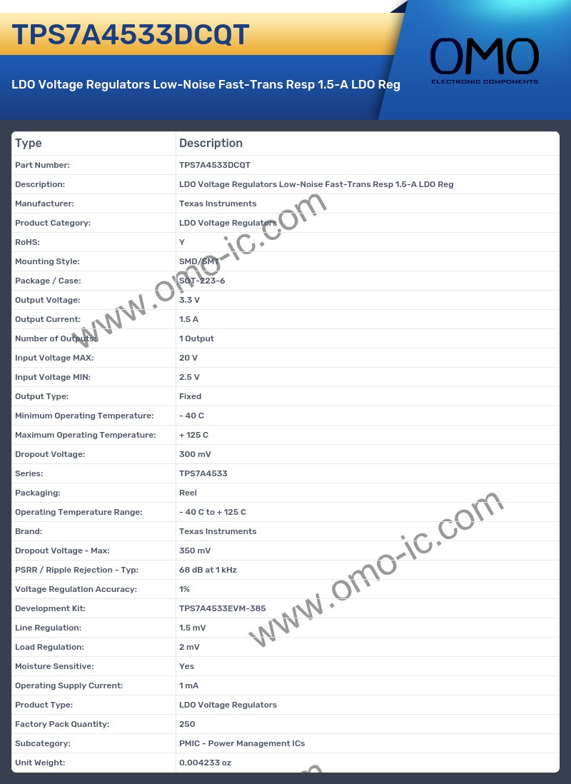 TPS7A4533DCQT