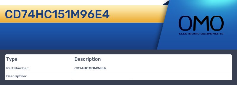 CD74HC151M96E4