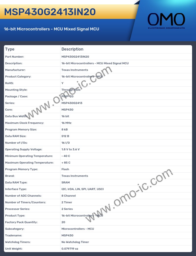 MSP430G2413IN20
