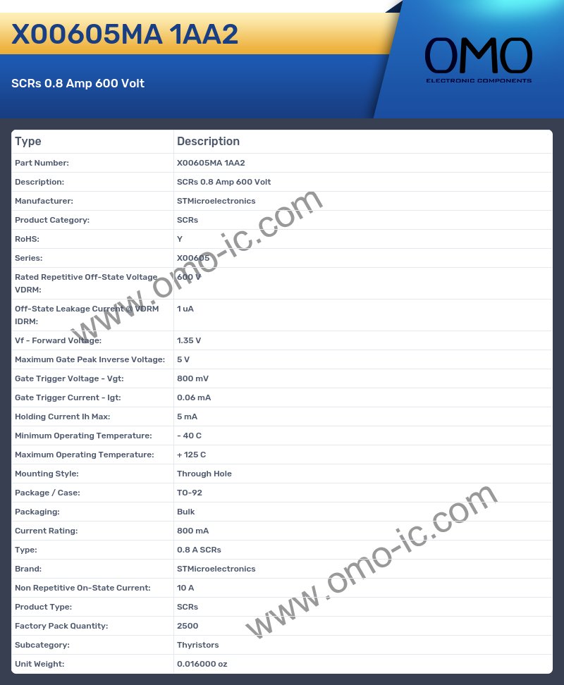 X00605MA 1AA2