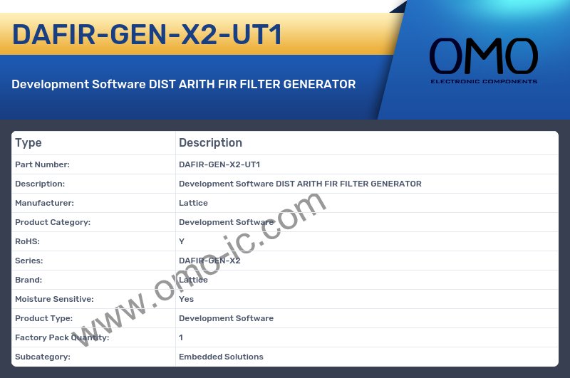 DAFIR-GEN-X2-UT1