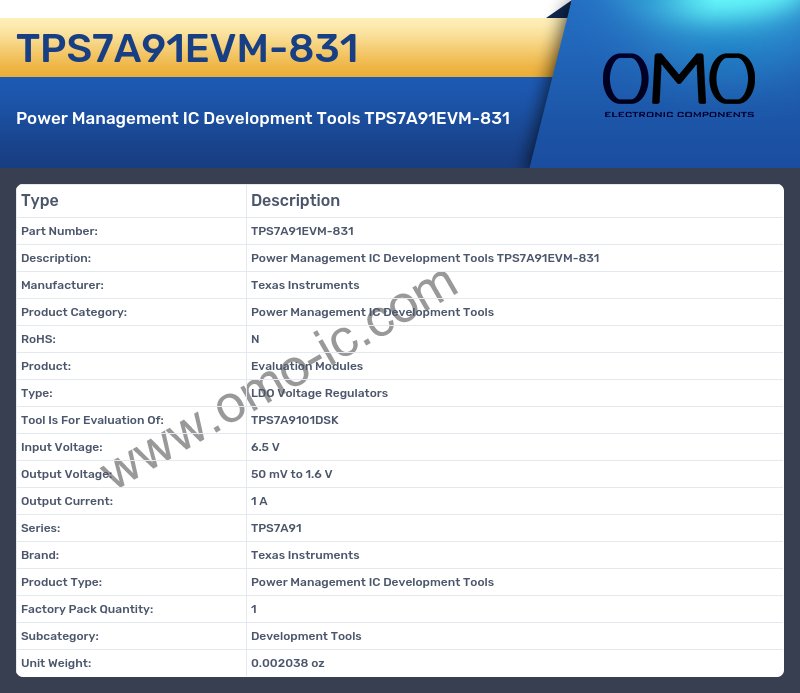 TPS7A91EVM-831
