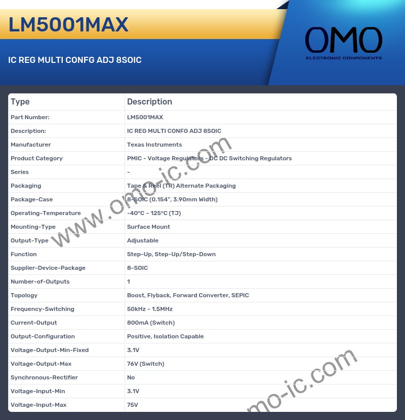 LM5001MAX